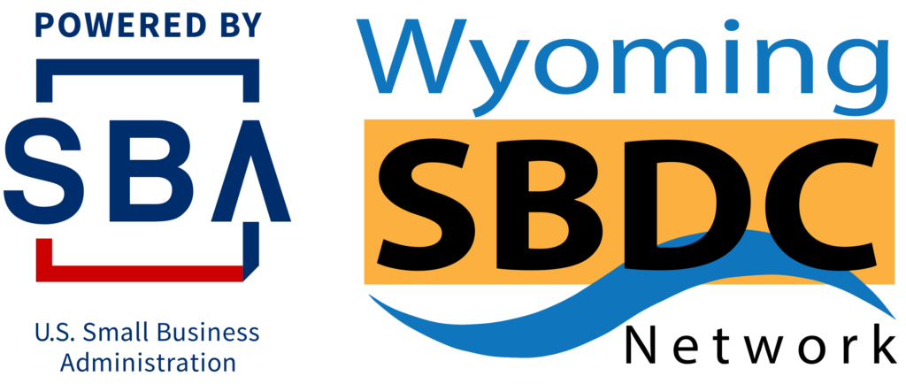 SBA and Wyoming SBDC logos